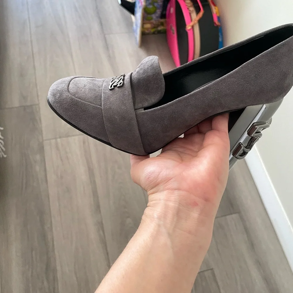 New Casadei, 35 size, grey - Picture 7 of 11